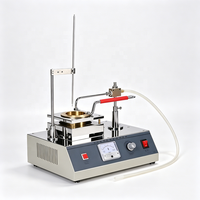 Testeur de point d'éclair Cleveland Open Cup |   Conforme à la norme ASTM D92 |   Acier inoxydable |   Gamme -6C 400C |   Allumage automatique |   0.1%