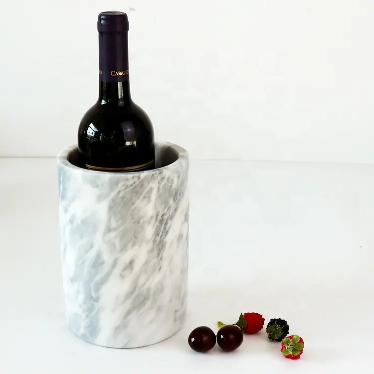 शराब कूलर बड़ा संगमरमर शराब चिलर वाइन धारक पर्यावरण के अनुकूल पत्थर सामग्री के साथ