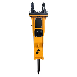 Cincel tipo torre, martillo hidráulico ligero de fijación rápida montado en cargador, fábrica - Product Image 3