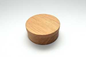 Caja de madera redonda personalizada única hecha a mano para ocasiones especiales, ideal para joyas de recuerdo y almacenamiento personal - Product Image 4