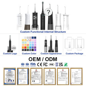 Sikat Gigi Elektrik 2-in-1 dengan Water Flosser TF01C, Sikat Gigi Sonik, Brosse a Dents Electrique & Irrigateur Buccal, 38000VPM - Product Image 4