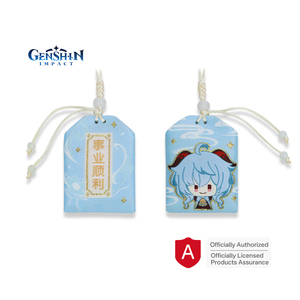 100% กระแทก <span class=keywords><strong>Genshin</strong></span> ที่ได้รับอนุญาตอย่างเป็นทางการวัสดุโพลีเอสเตอร์ Zhongli Xiao <span class=keywords><strong>EULA</strong></span> VENTI Klee จี้เครื่องรางด้วยความปรารถนาดี - Product Image 1