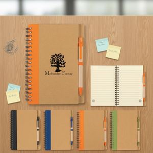 สมุดโน้ตสันห่วง A5 ของขวัญส่งเสริมการขายแบบกำหนดเอง - Product Image 1