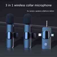 Microphone Lavalier Sans Fil Omnidirectionnel à Réduction de Bruit Professionnel K15 de Qualité Supérieure Baiwangli Top5 avec Batterie 40mAh