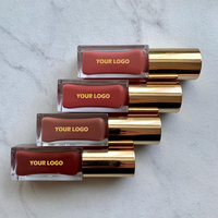 Label brillant, vegan, gloss organique pour les lèvres, brillant à lèvres, fourniture de produits de beauté, brillant à lèvres pas cher à la menthe avec grand pinceau, brillant à lèvres rafraîchissant