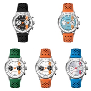 นาฬิกาข้อมือผู้ชาย OEM ODM โลโก้สั่งทำพิเศษ 100M Sapphire Sports Chronograph  ตัวเรือนสแตนเลสสตีล  รุ่นแข่งรถมอเตอร์สปอร์ต  รุ่นลิมิเต็ดอิดิชั่น  ระบบควอตซ์ - Product Image 3