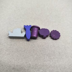 Meeple de Madera Personalizado con Forma Creativa, Mini Meeple Educativo de Madera <span class=keywords><strong>3D</strong></span> para Juegos de Mesa - Product Image 2