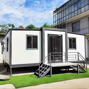 Insulated 40Ft 20Ft Prefabricated Mobile Living Container Expandable <b>House</b> 2 3 4 5 Bedroom Prefab Villa Portable Home - Product Image 1
