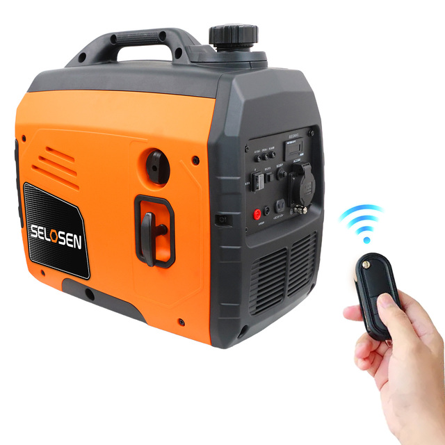 Wholesale Small Portable Soundproof Gasoline Silent Digital AC Single Phase 110V 60Hz 3600 RPM Recoil Start Gasoline Generator