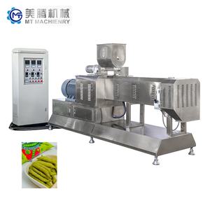 Nouvelle machine à fabriquer des snacks à base de pois, extrudeuse de chips de pois, machine de fabrication de snacks à base de poudre de pois, haute productivité, grande capacité - Product Image 1