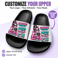 Claquettes légères et confortables avec logo personnalisé en relief, claquettes unisexes, pantoufles personnalisées avec logo pour hommes et femmes