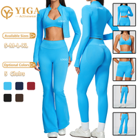 Jaket Olahraga Wanita, BH Berpadding Wanita, Celana Flare Printing Wanita, Leggings Seamless Wanita, Celana Pendek Hitam Wanita, Set Yoga Wanita Grosir