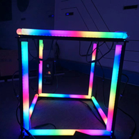 Barre vidéo LED pleine couleur à pixels, IP65, contrôle SPI, connexion sans couture et multi-angle pour éclairage de scène, bar, musique et publicité