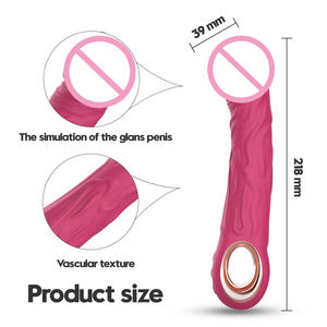 Ipx7 Wasserdichter Rosen simulations vibrator Weicher <span class=keywords><strong>Penis</strong></span> <span class=keywords><strong>Penis</strong></span> 10 Frequenz weiblicher Masturbation vibrator - Product Image 4
