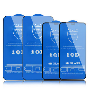 Vente en gros Offres Spéciales Full Glue 10D Protecteur d'écran HD Protecteur d'écran en verre trempé transparent pour iPhone 16 15 14 13 12Pro Max - Product Image 4