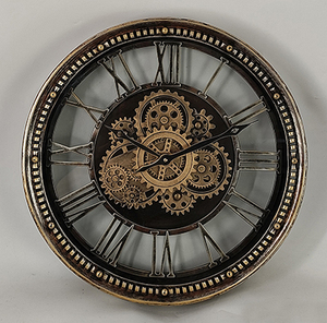 REIDA <span class=keywords><strong>ingranaggi</strong></span> mobili reali gigante decorativo rustico retrò fattoria arabo numero ingranaggio <span class=keywords><strong>orologio</strong></span> <span class=keywords><strong>parete</strong></span> - Product Image 5