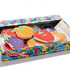 Gommes en forme de légumes réalistes personnalisées en gros pour enfants – Usage polyvalent, non toxiques, papeterie amusante - Product Image 2