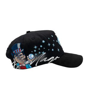 Casquettes de baseball en daim de haute qualité avec logo brodé original 31 Hats 1.1, Gorras Thirty One Hats, Gorras the Magician 31 Hats - Product Image 6