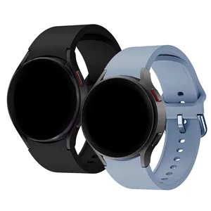Bracelet de <span class=keywords><strong>montre</strong></span> intelligent personnalisé Bracelets de <span class=keywords><strong>montre</strong></span> en silicone pour <span class=keywords><strong>Samsung</strong></span> <span class=keywords><strong>Galaxy</strong></span> <span class=keywords><strong>Watch</strong></span> 6 5 <span class=keywords><strong>4</strong></span> 5pro 40mm 44mm 45mm 46mm - Product Image 1