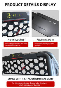 Accessoires de voiture pour lit de camion externe Multi-Functional 4x4 Pickup Sport Truck <span class=keywords><strong>Roll</strong></span> Bar pour Toyota Tacoma - Product Image 4