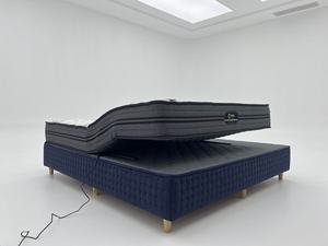 Colchón Inteligente Ajustable con Mini Resortes Ensacados, Elevación Cabeza-Pie, Control Remoto Inalámbrico, Espuma Viscoelástica Híbrida y Diseño Ergonómico - Product Image 3