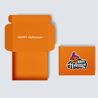 Boîtes d'expédition en kraft écologiques pour Halloween, personnalisables avec logo, pour la vente au détail saisonnière et la livraison en ligne