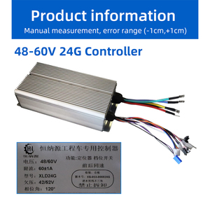 Bộ điều khiển động cơ không chổi than sóng vuông thông minh 48-60V 24G, chức năng điều khiển tốc độ cố định DC cho máy mài sàn - Product Image 2