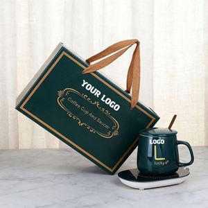 JX197 Hot Selling Custom Logo Promotion Corporate Promotional Unique Gift Items Luxury <b>Mugs</b> Sets with Color Box - Product Image 1