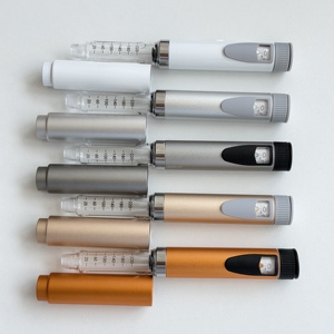 60IU Reusable Metal Empty Injection <b>Pen</b> Compatible with 3ml Cartridges Adjustable Dose Dial Refillable <b>Pen</b> Injector Device - Product Image 4