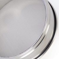 60 80 100 120 150 250 Mesh Test Sieve Saringan Laboratorium Baja Tahan Karat