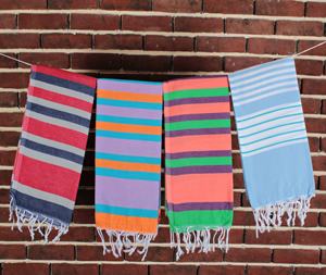 Toallas de playa Peshtemal Fouta, Pareo Sarong, ligero, sin arena, Extra grande, fabricante turco - Product Image 1