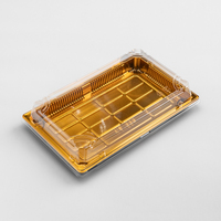 Emballage de luxe pour boîtes à sushi en gros – Contenant à sushi en plastique thermoformé pour plats à emporter