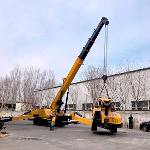 Trung Quốc Nhà sản xuất yitaiwei ytw12.0 12 tấn DIESEL di động xây dựng Spider <span class=keywords><strong>Crane</strong></span> với tiêu thụ nhiên liệu thấp để bán - Product Image 5
