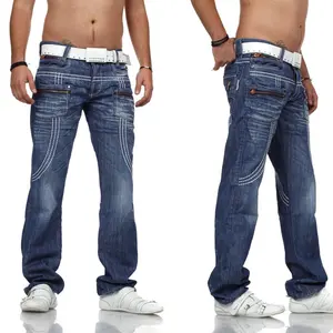 Hot Deal Verkoop Fabrikant Van 100% Katoenen Heren Denim Jeans Stretch Denim Jeans Mode Denim Jeans