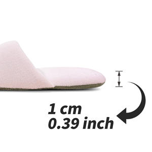 Te ves fantástico hoy, zapatillas de piso con punta abierta silenciosas bordadas, Zapatillas de casa de terciopelo para parejas japonesas coreanas - Product Image 3