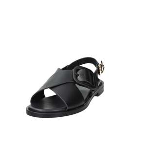 Frau Women's Low Sandal Black 39 <b>Flat</b> Heel 2 Cm - Product Image 5