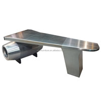 Meubles d'aviation de loft industriel en Aluminium poli à la main, bureau d'aile de direction d'avion d'aviateur sur mesure à vendre