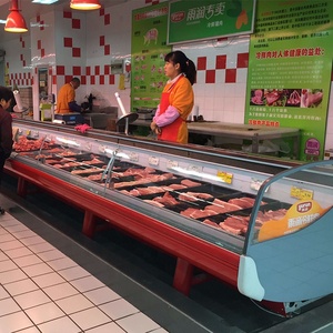 Thương mại butcher thịt máy làm lạnh tủ lạnh cá hiển thị tủ đông - Product Image 6