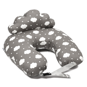 Oreillers multifonctionnels confortables pour l'allaitement et les bébés, pour femmes enceintes, garnissage en mousse douce pour le corps et le dos, lavables et amovibles - Product Image 6