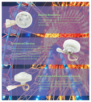 Aglare Carnival Luna Park Led Rgb 24V Cabochon Carousel Lighting Cabochon Chameleon Bulb Amusement Point Lights
