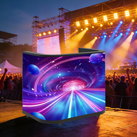 Écran LED portable pour cabine DJ, protection GOB, étanche, résistant aux chocs, écran modulaire pour comptoir, idéal pour DJ mobile, fête, bar