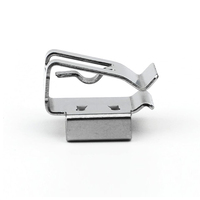 UISOLAR SUS304 Clip de câble en acier inoxydable poli, pince de fixation pour câble solaire, accessoires de cadre photovoltaïque