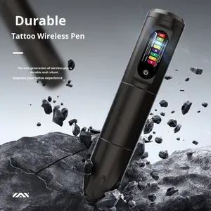 Máquina de Tatuaje Eléctrica Inalámbrica con Carga Inalámbrica, Batería Recargable, para Delineado y Sombreado, Maquillaje Permanente, para Principiantes - Product Image 2