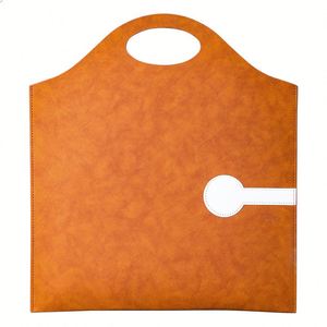 Portafolios de Cuero para Negocios, Portafolios A4, Maletín Portátil, Bolsa de Almacenamiento para Contratos, con Logotipo Personalizable - Product Image 6