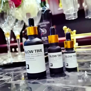 Bán buôn Frosted Black 5ml 10ml 15ml 20ml 30ml 50ml100ml xi lanh tinh dầu Frosted Glass huyết thanh Chai nhỏ giọt - Product Image 2