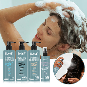 Kit Hidratante Orgánico Anti-Frizz de Marca Privada con Extracto de Oliva, Champú y Acondicionador <span class=keywords><strong>para</strong></span> Cabello Rizado, Cuidado Capilar <span class=keywords><strong>para</strong></span> Todo Tipo de Cabello - Product Image 2
