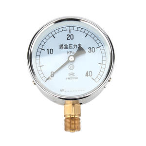 Manómetro de Micro Presión YE-100, Manómetro de Vacío de Diafragma para Oxígeno/Vacío Hidráulico (KPa), Manómetros de Presión de Múltiples Especificaciones - Product Image 2