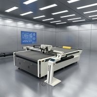 Máquina de Corte Digital de Cama Plana con Cuchilla Oscilante para Paneles de Espuma Acústica de PVC y Goma