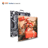 Écran LED de location pour événements intérieurs de Noël P2.6 P2.9 P3.9 Panneau mural vidéo LED 500*500mm pour scène, spectacle de fin d'année et toile de fond de fête