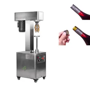 Semi-Automatic 30/60 BVS Capper Screw Capper Machine for Wine Bottle